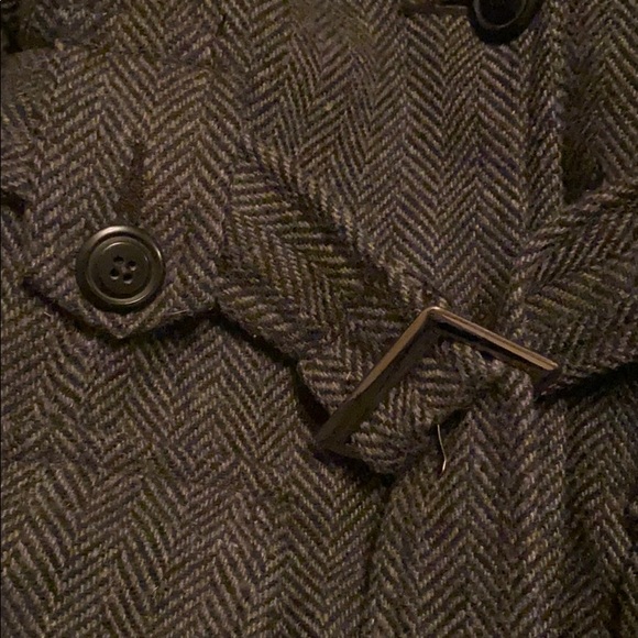 Wool Blend Winter Trench Cot - Picture 6 of 8